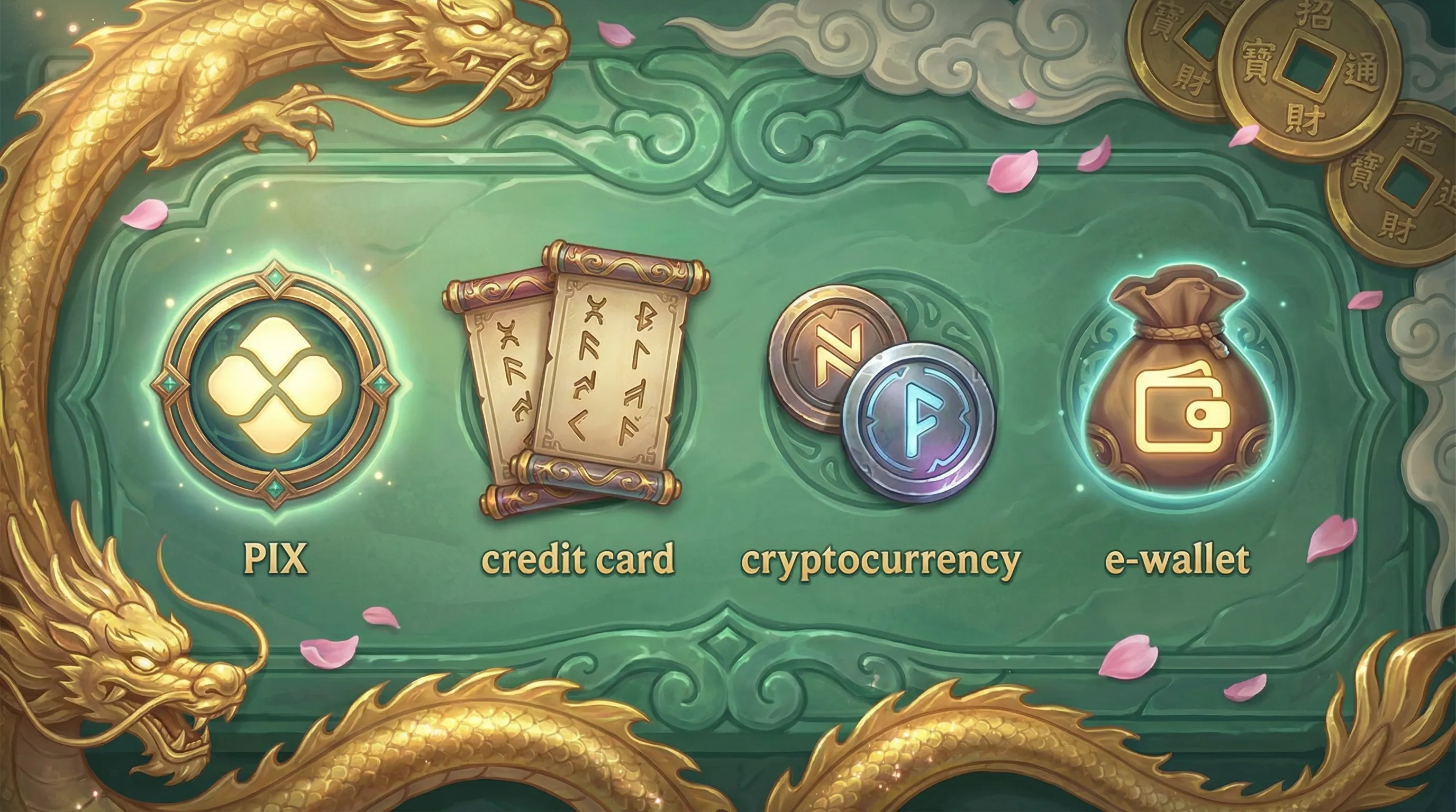 Métodos de pagamento aceitos no geralbet incluindo PIX